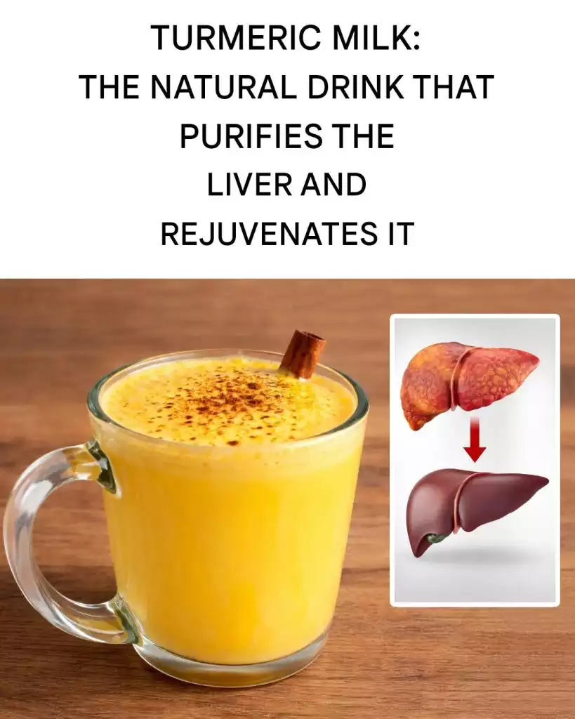 Turmeric milk: the antioxidant drink that purifies the liver and rejuvenates