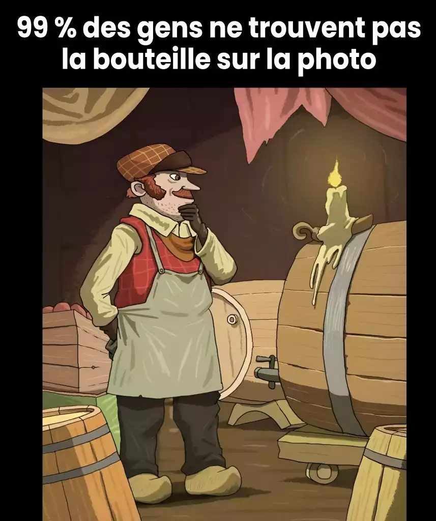 Can you find the hidden bottle?