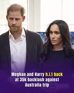 Meghan and Harry hit back at 35k backlash against Australia trip
