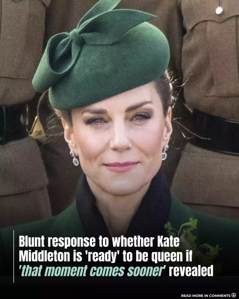 Blunt response to whether Kate Middleton is ‘ready’ to be queen if ‘that moment comes sooner’ revealed