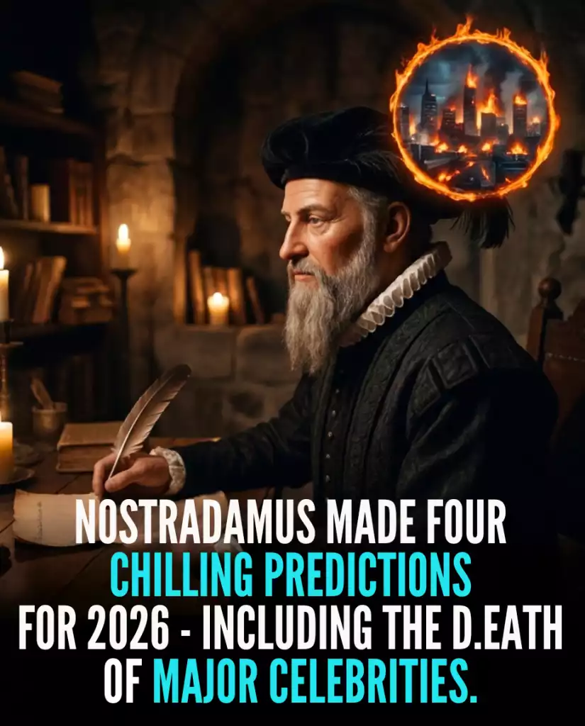 Nostradamus made four chilling predictions for 2026 – including the de:ath of a major celebrity