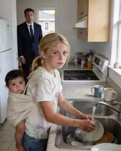 “My Back Hurts So Much, Dad…” — A 9-Year-Old Girl’s Desperate Call Pulled Her Millionaire Father Out of a Boardroom… What He Discovered at Home Exposed Terrifying Truth…